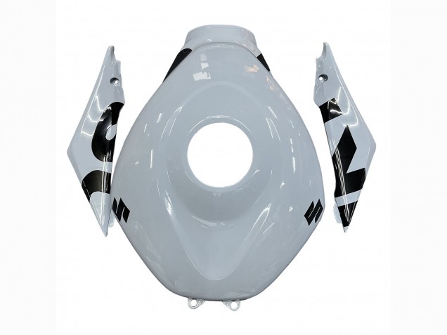Carenados Moto Suzuki GSXR 1000 2005-2006 - Blanco Negro Asequibles