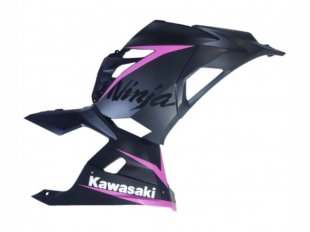 Carenados Moto Kawasaki Ninja 400 2018-2024 - Negro Mate Rosa Asequibles