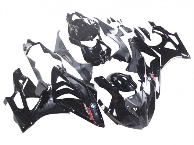 Carenado Moto BMW S1000RR 2009-2014 - Negro Brillante Asequibles