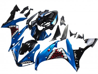 Carenados Moto Yamaha YZF 1000 R1 2004-2006 - Azul Negro Rojo Blanco Tiburón Asequibles