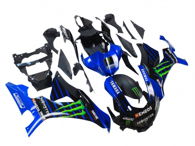 Carenados Moto Yamaha YZF 1000 R1 2015-2019 - Azul Negro Mate Verde Monstruo ENEOS Asequibles