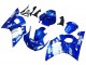 Carenados Moto Yamaha YZF 600 R6 1998-2002 - Azul Blanco Asequibles