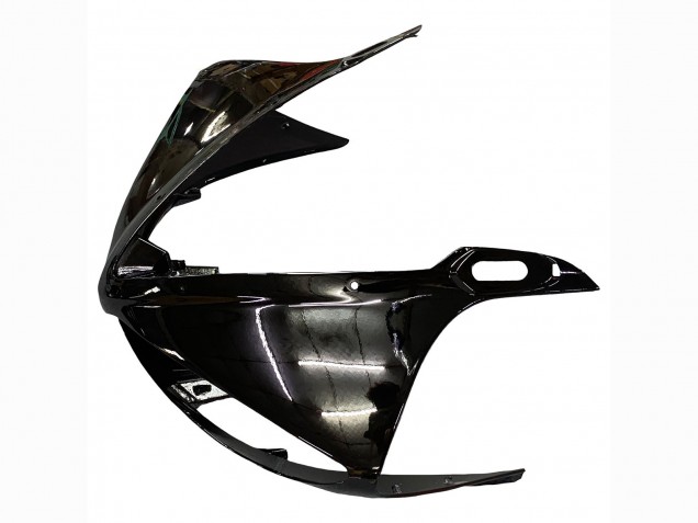 Carenados Moto Yamaha YZF R6S 2006-2009 - Negro Brillante Blanco Calcomanías Asequibles