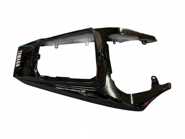 Carenados Moto Yamaha YZF R6S 2006-2009 - Negro Brillante Blanco Calcomanías Asequibles