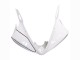 Carenados Moto Yamaha YZF R6S 2006-2009 - Blanco Negro Brillante Asequibles