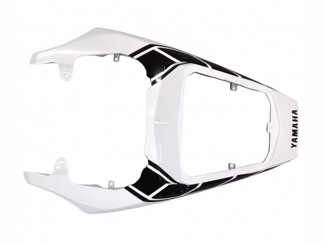 Carenados Moto Yamaha YZF R6S 2006-2009 - Blanco Negro Brillante Asequibles