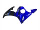 Carenado Moto Yamaha YZF R6 2003-2004 - Azul Negro Brillante Asequibles