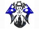Carenado Moto Yamaha YZF R6 2003-2004 - Azul Negro Brillante Asequibles
