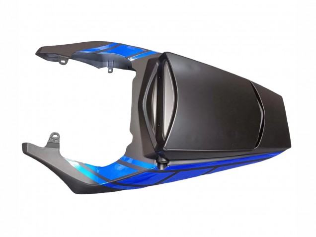 Carenados Moto Yamaha YZF R6S 2006-2009 - Negro Mate Azul Asequibles