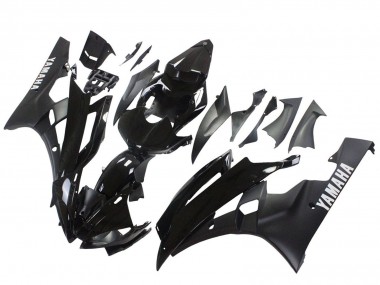 Carenados Moto Yamaha YZF 600 R6 2006-2007 - Negro Brillante Negro Mate Asequibles