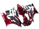 Carenado Moto Yamaha YZF 600 R6 2006-2007 - Rojo Negro Mate Asequibles