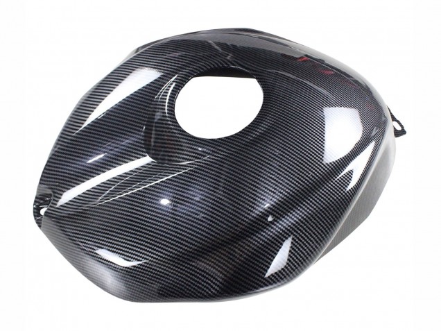 Carenados Moto Yamaha YZF 600 R6 2008-2016 - Gris Negro FibraCarbono Estilo Asequibles