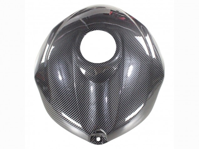 Carenados Moto Yamaha YZF 600 R6 2008-2016 - Gris Negro FibraCarbono Estilo Asequibles