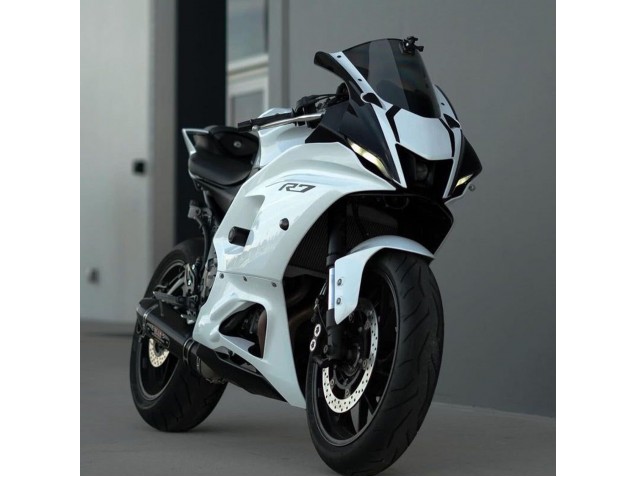 Carenados Moto Yamaha YZF R7 2021-2024 - Blanco Brillante Asequibles