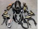 Carenados Moto Kawasaki ZX10R 2021-2025 - Negro Brillante Oro Elf Nieve Asequibles