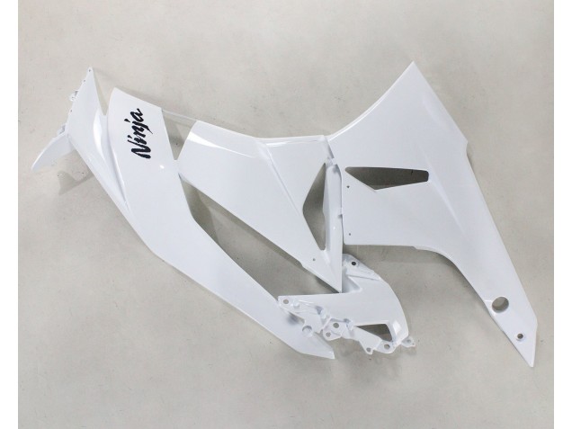 Carenados Moto Kawasaki ZX6R 2009-2012 - Blanco Negro Ninja Asequibles