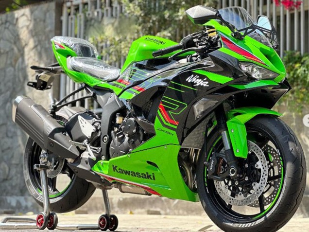 Carenados Moto Kawasaki ZX6R 2019-2022 - Verde Negro Brillante Rojo Asequibles