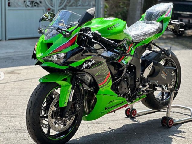 Carenados Moto Kawasaki ZX6R 2019-2022 - Verde Negro Brillante Rojo Asequibles