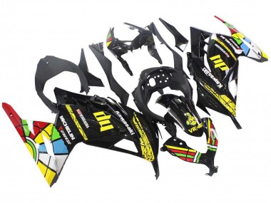 Carenados Moto Kawasaki EX300 2013-2024 - Negro Brillante Amarillo Rojo Verde Azul Blanco Asequibles