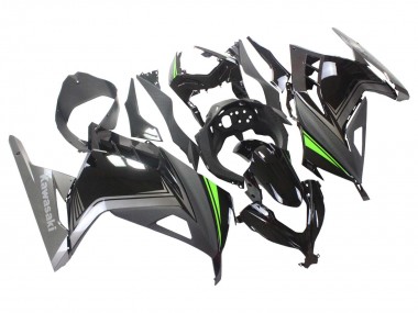 Carenados Moto Kawasaki EX300 2013-2024 - Negro Brillante Negro Mate Verde Asequibles