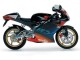 Carenados Moto Aprilia RS125 2000-2005 - Negro Rojo Plata Asequibles