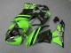 Carenados Moto Kawasaki ZX6R 2009-2012 - Verde Negro Brillante Elf Touch4 Bridgestone Asequibles