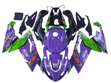 Carenados Moto Aprilia RS125 2006-2011 - Púrpura Verde Rojo Asequibles