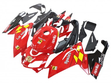 Carenados Moto Aprilia RS125 2006-2011 - Rojo Blanco Amarillo Negro Asequibles