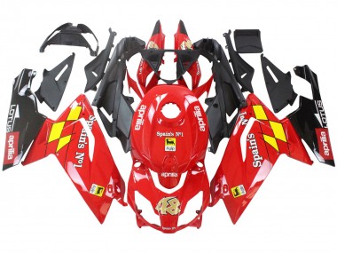 Carenados Moto Aprilia RS125 2006-2011 - Rojo Blanco Amarillo Negro Asequibles