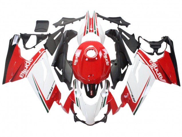 Carenados Moto Aprilia RS125 2006-2011 - Blanco Rojo Negro Asequibles