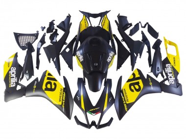 Carenados Moto Aprilia RS4 50 125 2012-2018 - Amarillo Negro Mate Asequibles