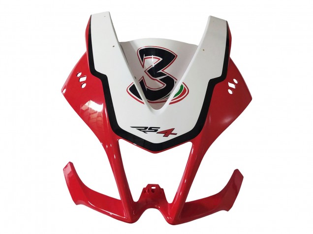 Carenados Moto Aprilia RS4 50 125 2012-2018 - Blanco Rojo Amarillo Negro Brillante Asequibles