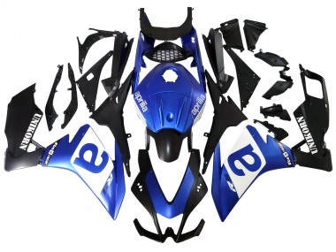 Carenados Moto Aprilia RS4 50 125 2012-2018 - Azul Blanco Negro Mate Asequibles