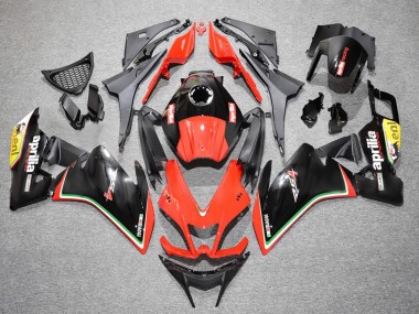 Carenados Moto Aprilia RS4 50 125 2012-2018 - Rojo Amarillo Negro Brillante Asequibles