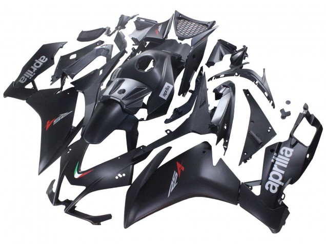 Carenado Moto Aprilia RS4 50 125 2012-2018 - Negro Mate Asequibles