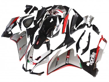 Carenados Moto Aprilia RS4 50 125 2012-2018 - Plata Rojo Negro Brillante Asequibles