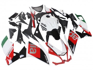 Carenados Moto Aprilia RS4 50 125 2012-2018 - Blanco Rojo Verde Negro Brillante Asequibles