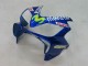Carenados Moto Honda CBR600 F4i 2004-2007 - Azul Amarillo Verde MoviStar Asequibles