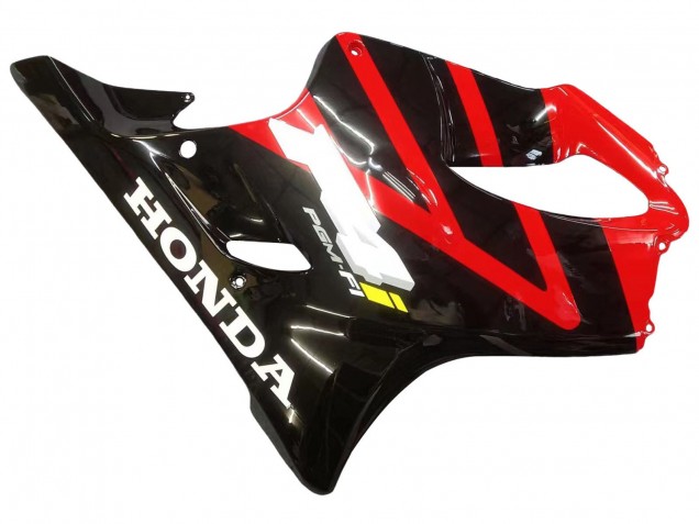 Carenado Moto Honda CBR600 F4i 2004-2007 - Rojo Negro Brillante Asequibles