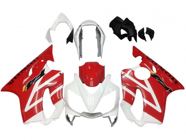 Carenados Moto Honda CBR600 F4i 2004-2007 - Blanco Rojo Asequibles