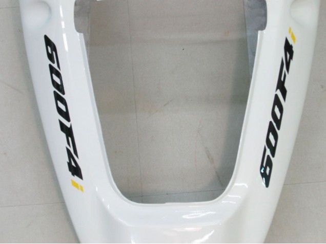 Carenado Moto Honda CBR600 F4i 2004-2007 - Blanco Negro Brillante Asequibles