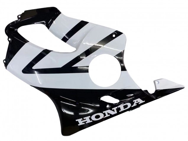 Carenados Moto Honda CBR600 F4i 2004-2007 - Blanco Negro Brillante Asequibles
