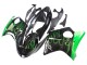 Carenado Moto Honda CBR1100XX Blackbird 1996-2007 - Negro Brillante Verde Llama Asequibles