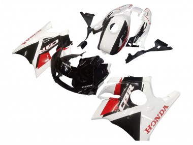 Carenados Moto Honda CBR600 F2 1991-1994 - Blanco Rojo Negro Brillante Asequibles