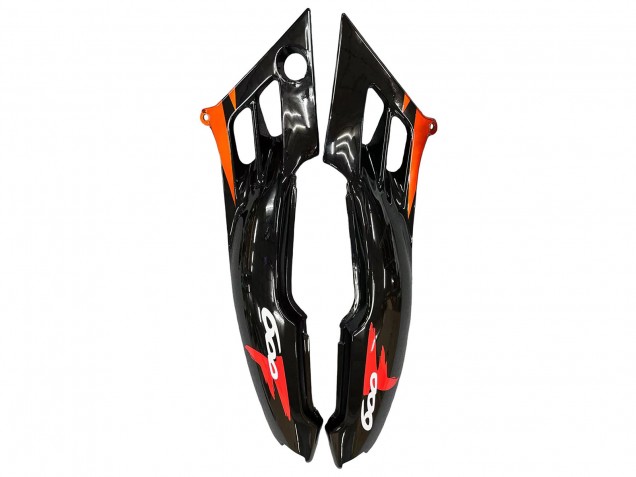 Carenados Moto Honda CBR600 F3 1995-1996 - Naranja Negro Brillante Asequibles