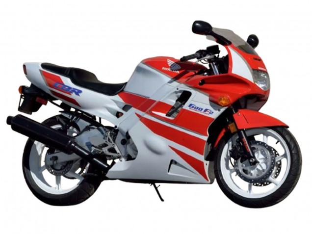Carenados Moto Honda CBR600 F3 1997-1998 - Blanco Rojo Asequibles