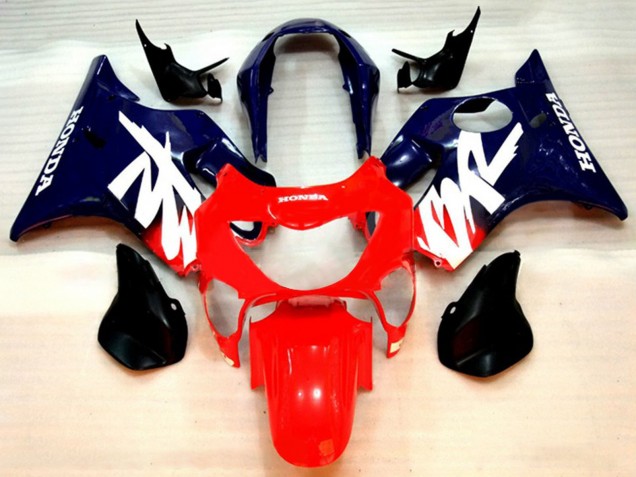 Carenados Moto Honda CBR600 F4 1999-2000 - Rojo Azul Oscuro Púrpura Asequibles