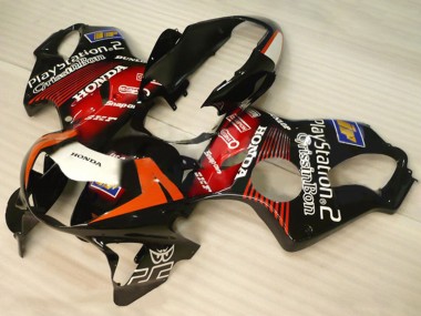 Carenados Moto Honda CBR600 F4 1999-2000 - Negro Brillante Rojo Blanco PlayStation 2 Asequibles