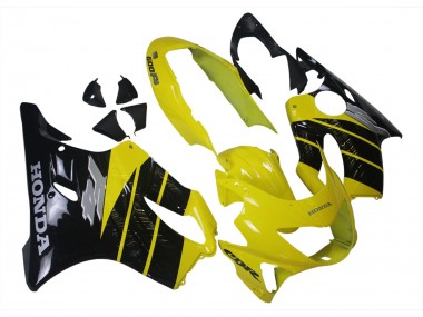 Carenados Moto Honda CBR600 F4 1999-2000 - Amarillo Negro Brillante Asequibles