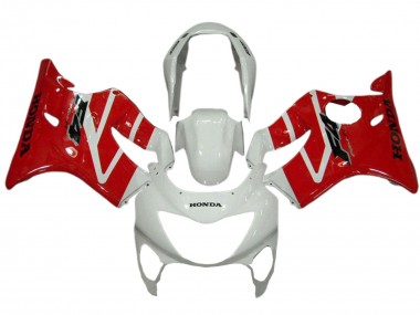 Carenados Moto Honda CBR600 F4 1999-2000 - Blanco Rojo Asequibles